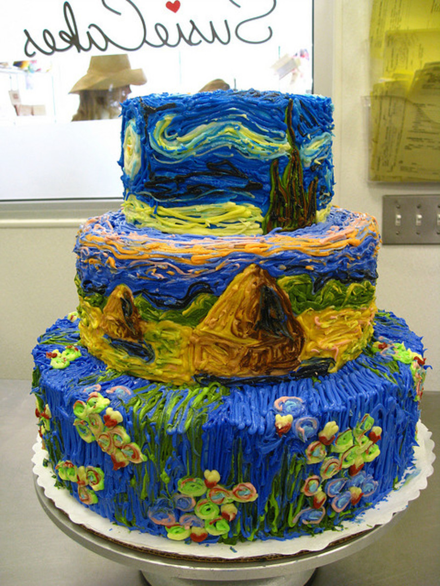 Impressionist Cake