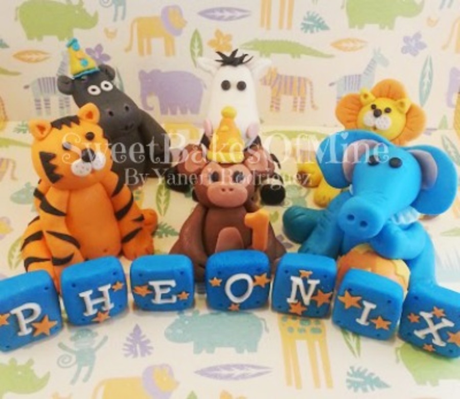 Animal Cake Toppers