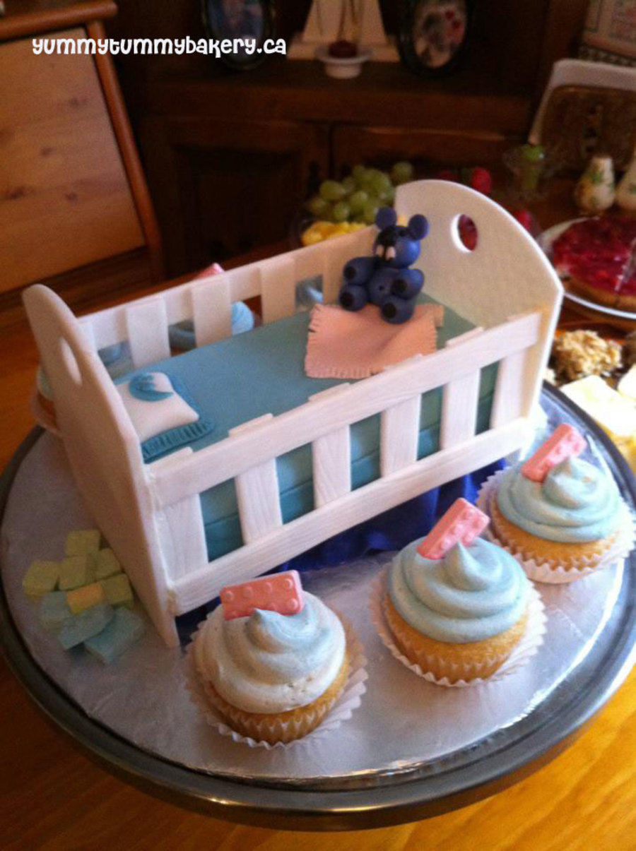 Baby Crib Cake
