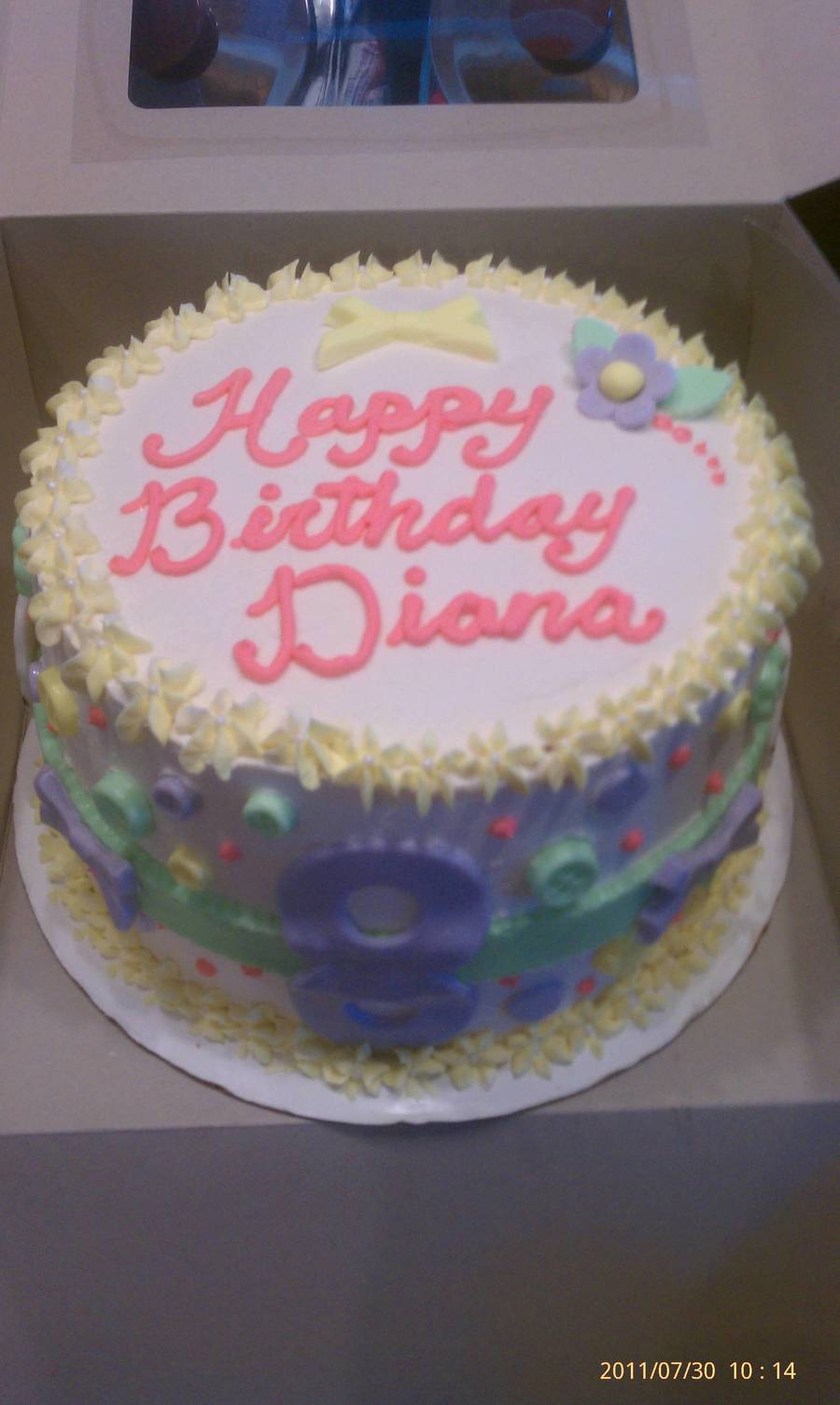 Hello Kitty Icecream Cake