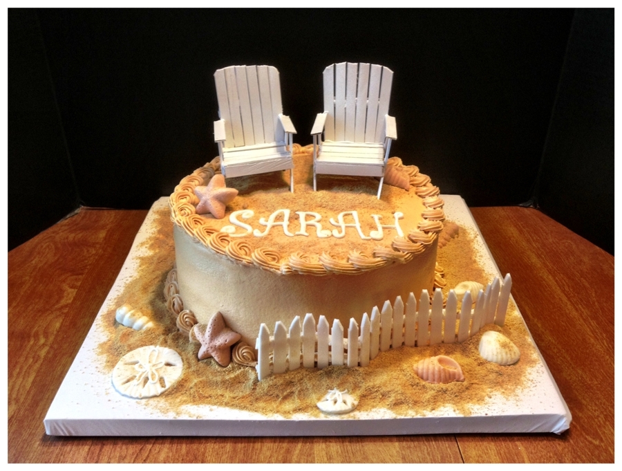 Beach Chair Cake