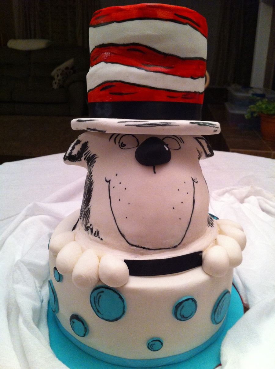 Cat In The Hat Cake Cat In The Hat Cake