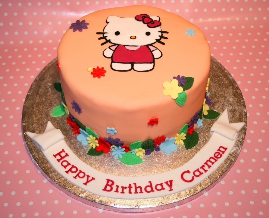 Hello Kitty Cake Cakecentralcom