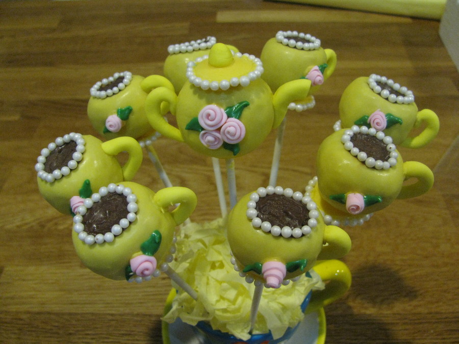 Tea Pot Set Cake Pops