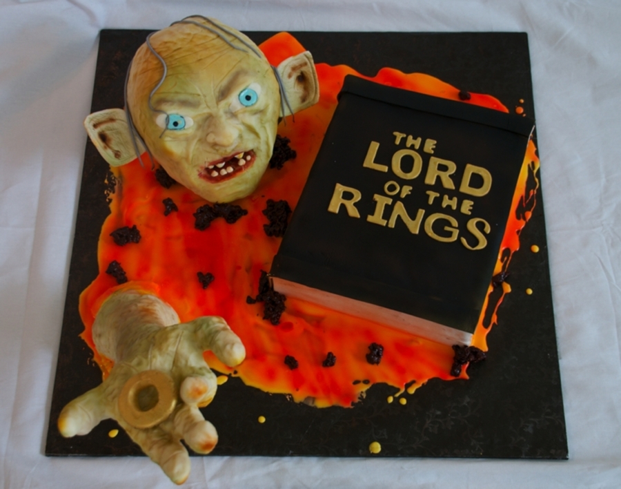 Gollum Birthday Cake Gollum Birthday Cake
