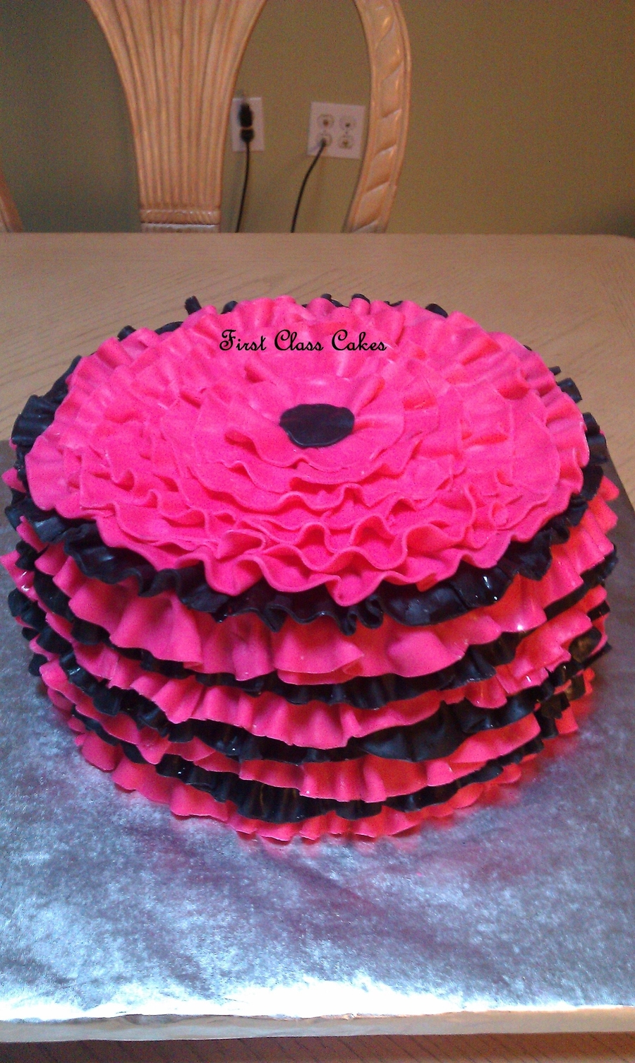 Fondant Skirt Cake