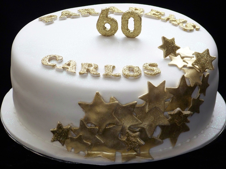 Stars Birthday Cake - CakeCentral.com