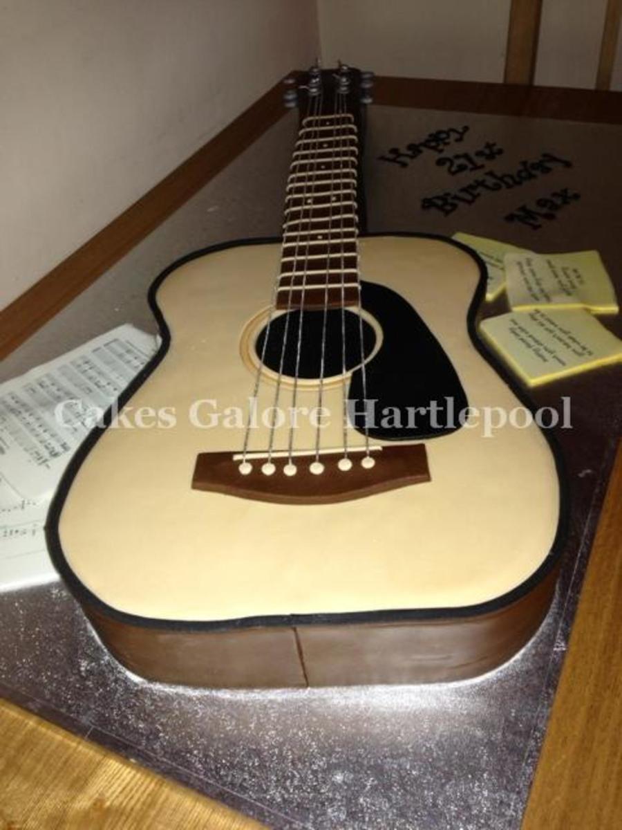 Acoustic Guitar Birthday Cake Recipe Acoustic Guitar Birthday Cake Recipe