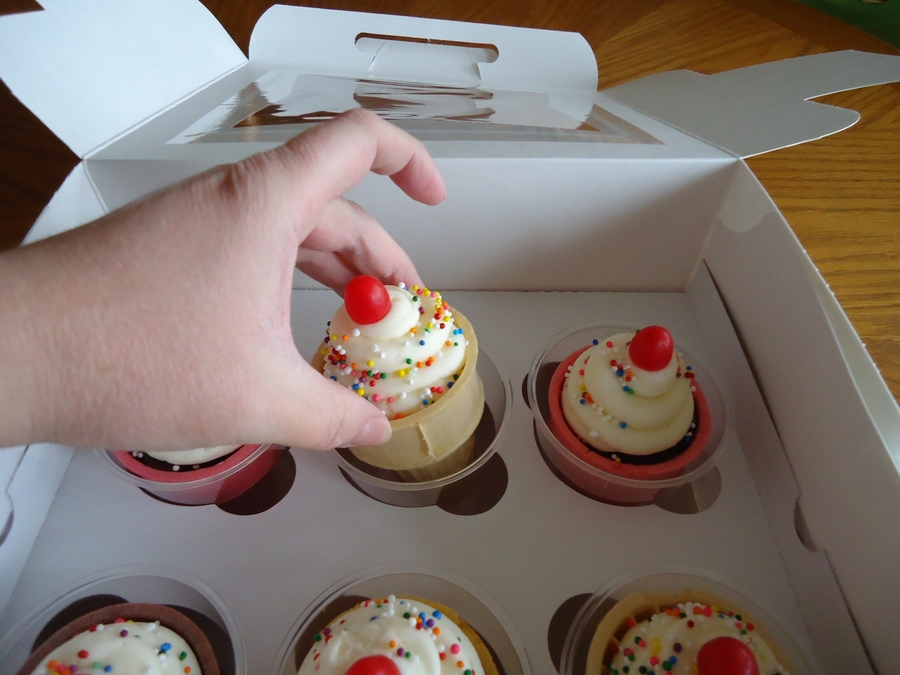 Ice Cream Cone Cupcakes!