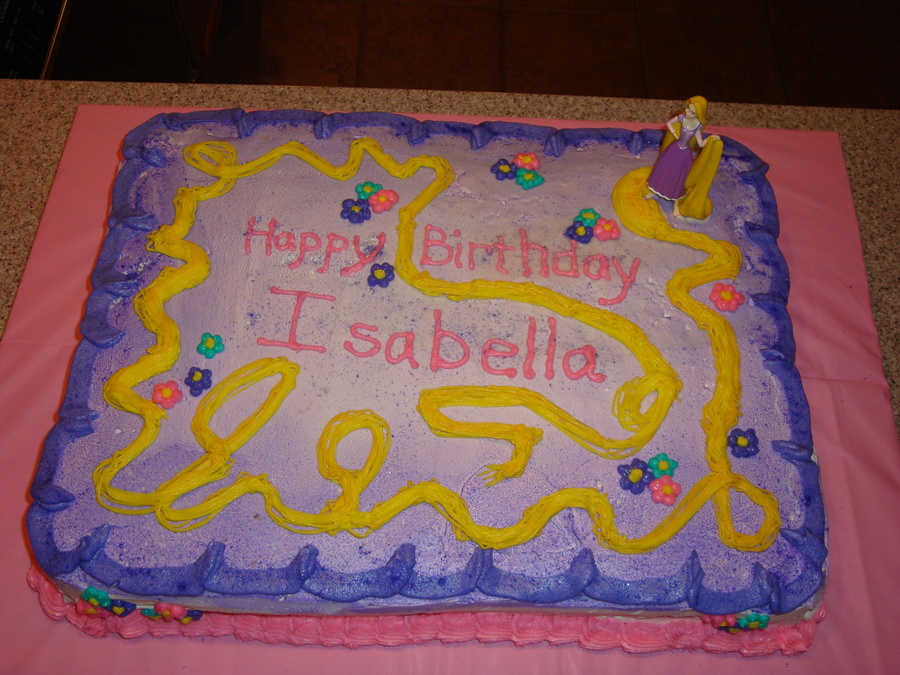 Rapunzel Birthday Cake - CakeCentral.com