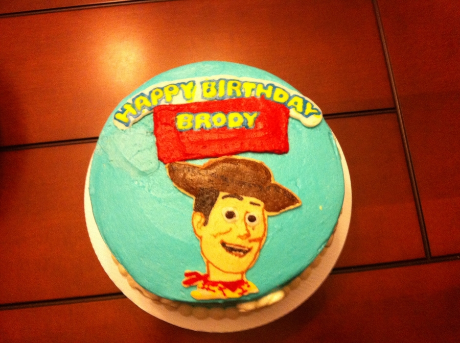 Toy Story Woody Cake