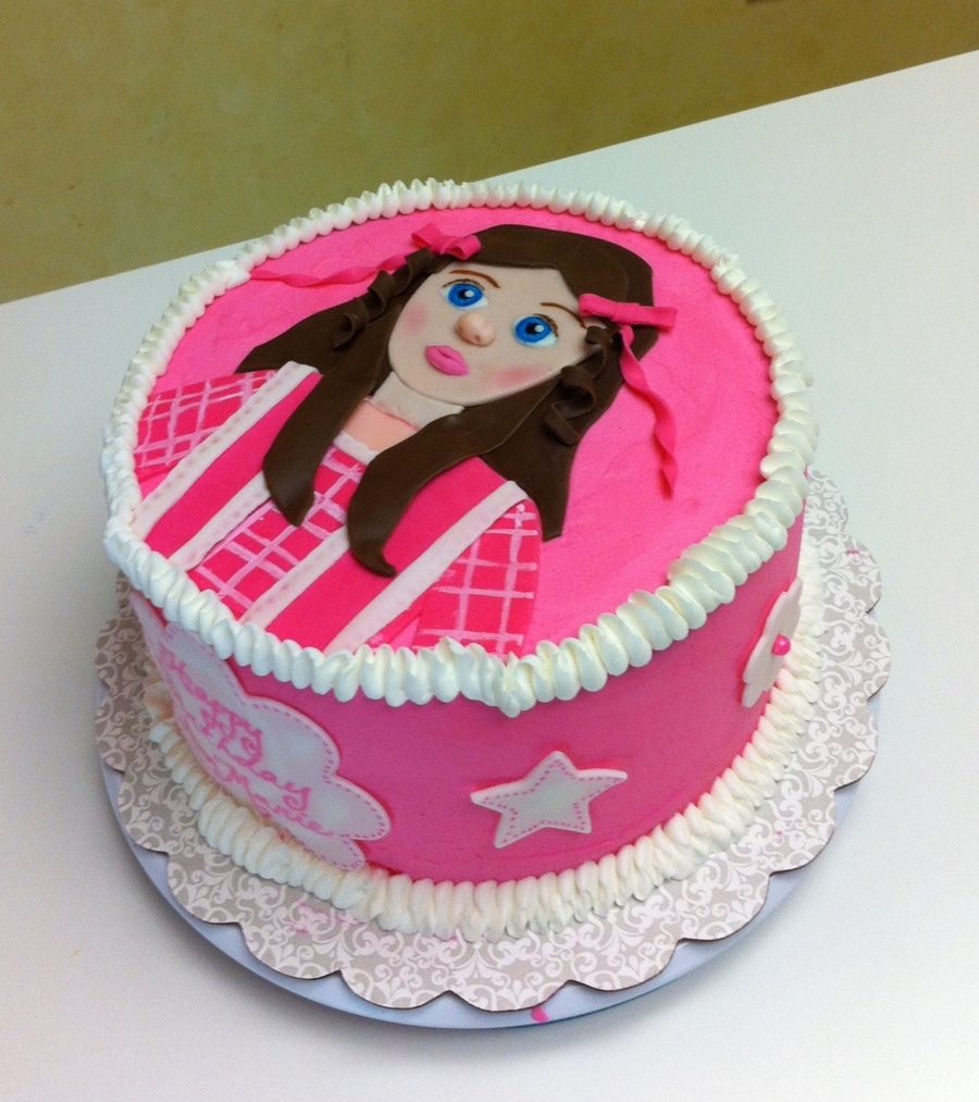 American Girl Grace Birthday Cake American Girl Grace Birthday Cake
