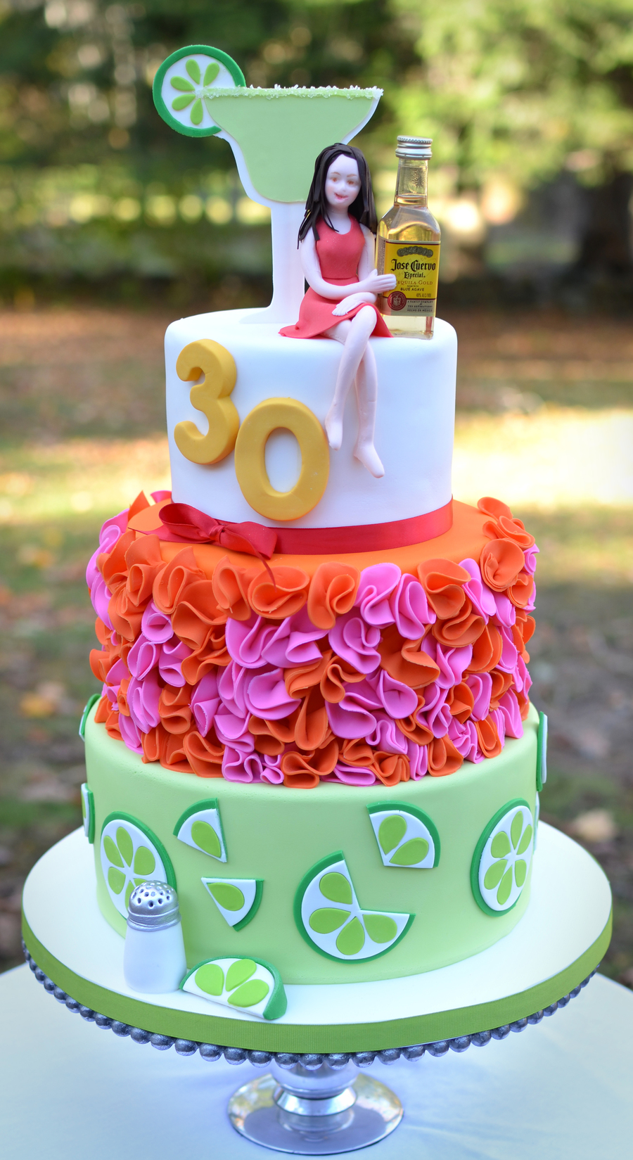 Margarita And Tequila Themed 30Th Birthday Cake CakeCentral