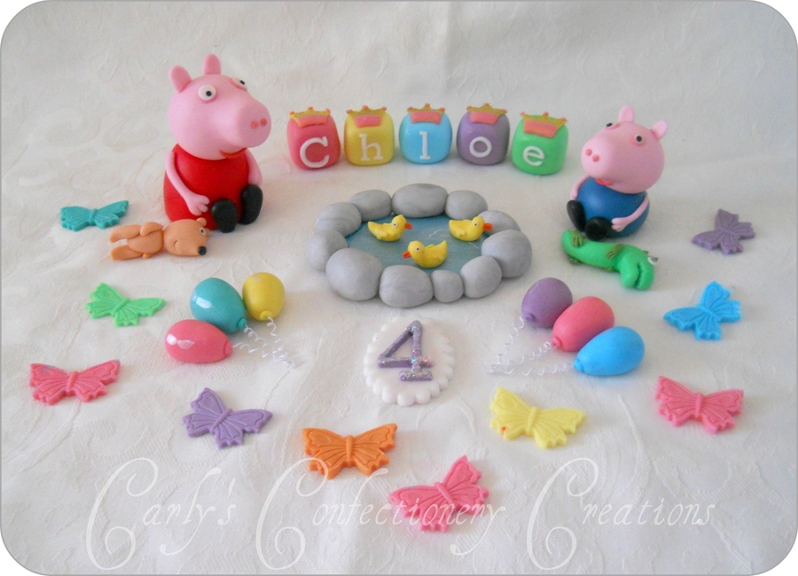 George Dinosaur Cake Topper George Dinosaur Cake Topper