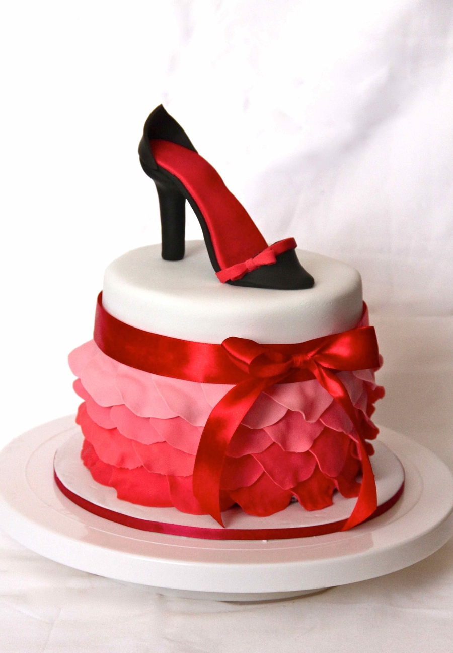 Fondant Shoe Cake Decoration Fondant Shoe Cake Decoration