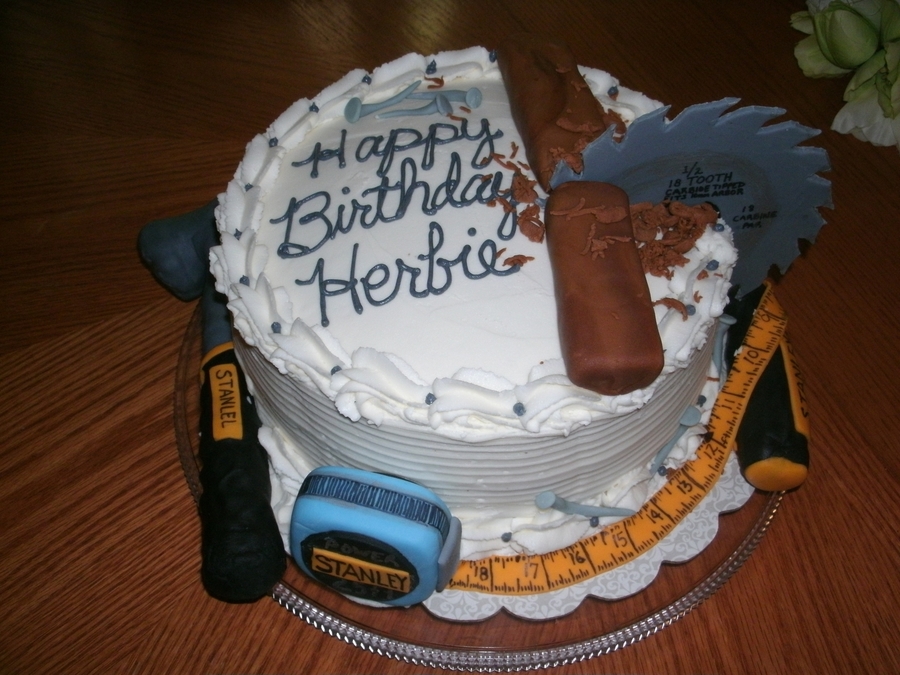 tool man birthday cake
