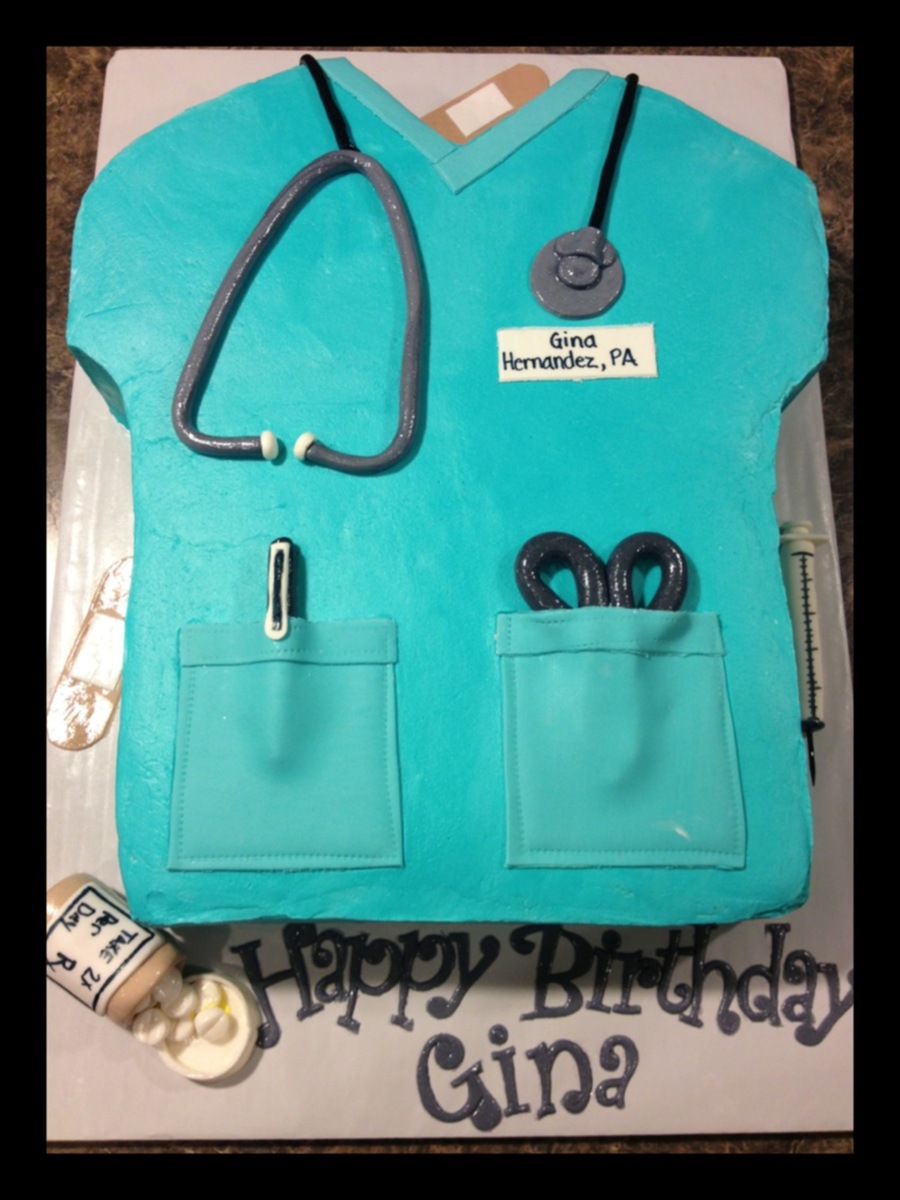 Scrubs Cake All Edible And Mostly Buttercream