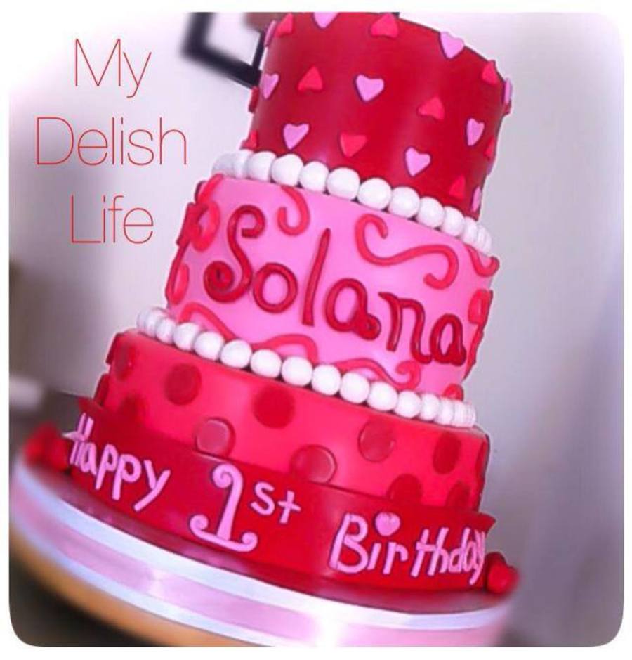 3 Tiered Round Cake - CakeCentral.com