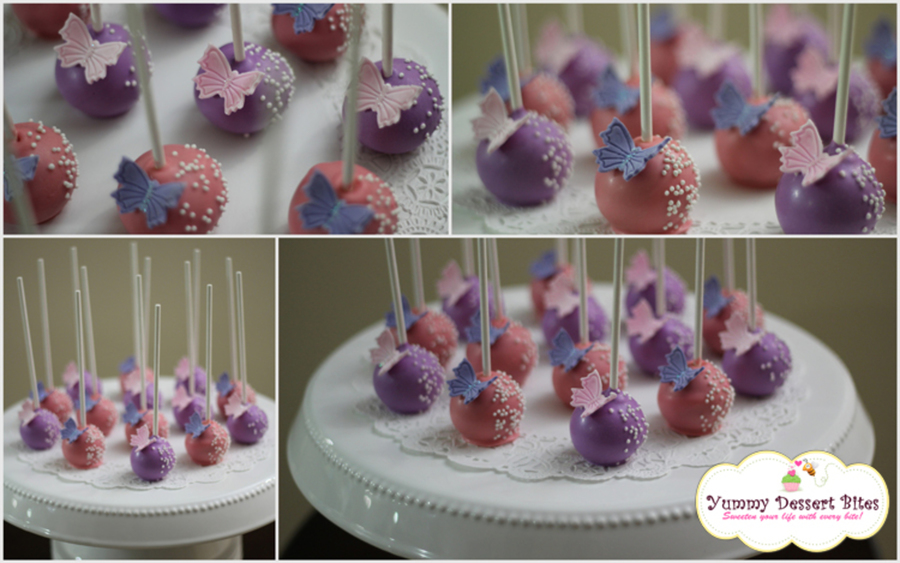 Butterflies Cake Pops