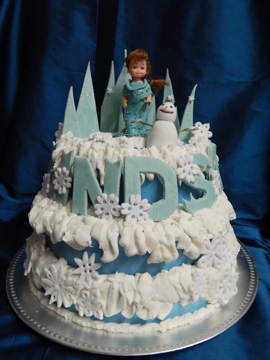 Frozen Theme Birthday Cake CakeCentral Com 900 881186QrvP Frozen Theme Birthday Cake