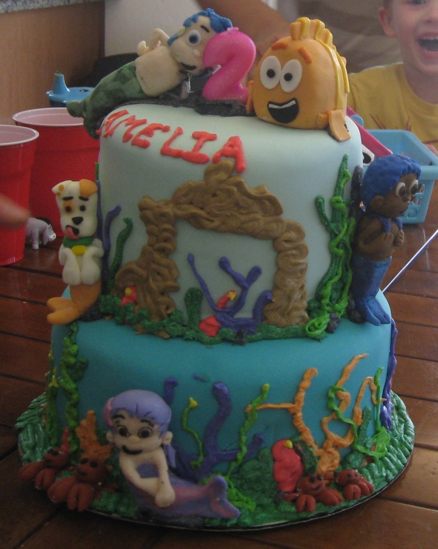 How To Make A Bubble Guppies Birthday Cake How To Make A Bubble Guppies Birthday Cake