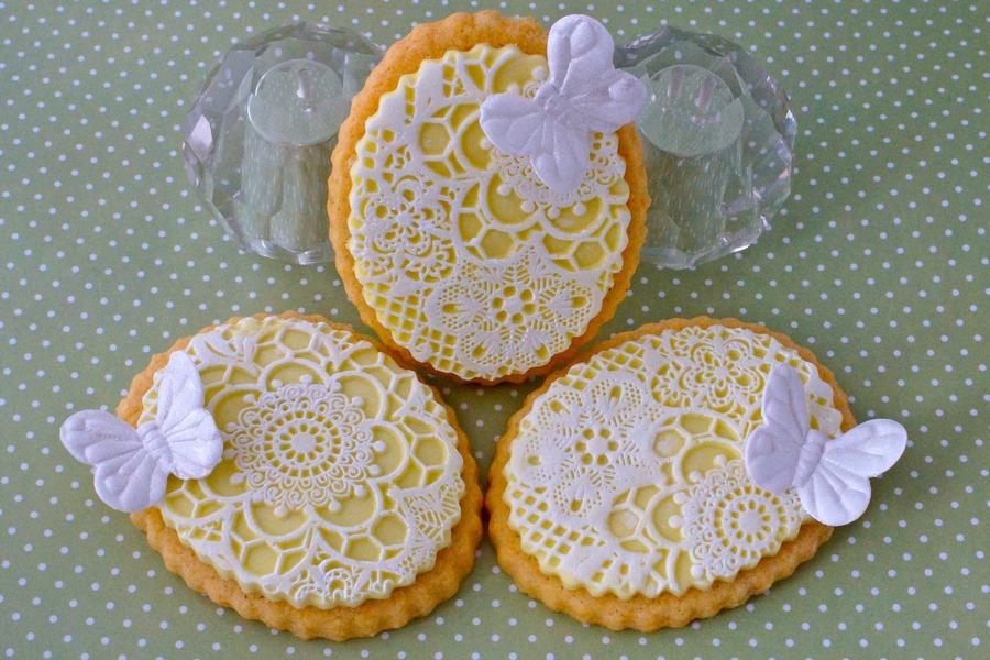 Lemon And Lace Cookies
