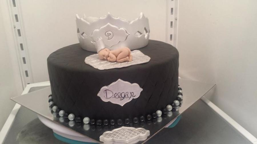 Little Prince Baby Shower Cake - CakeCentral.com