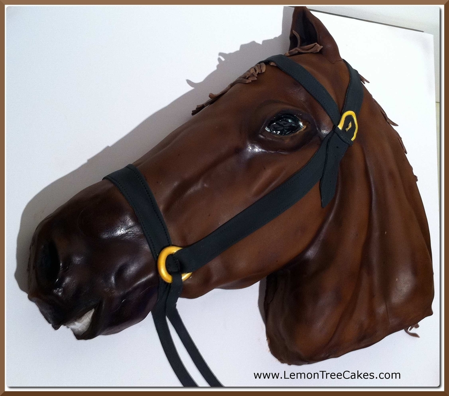 Horse Head Cake