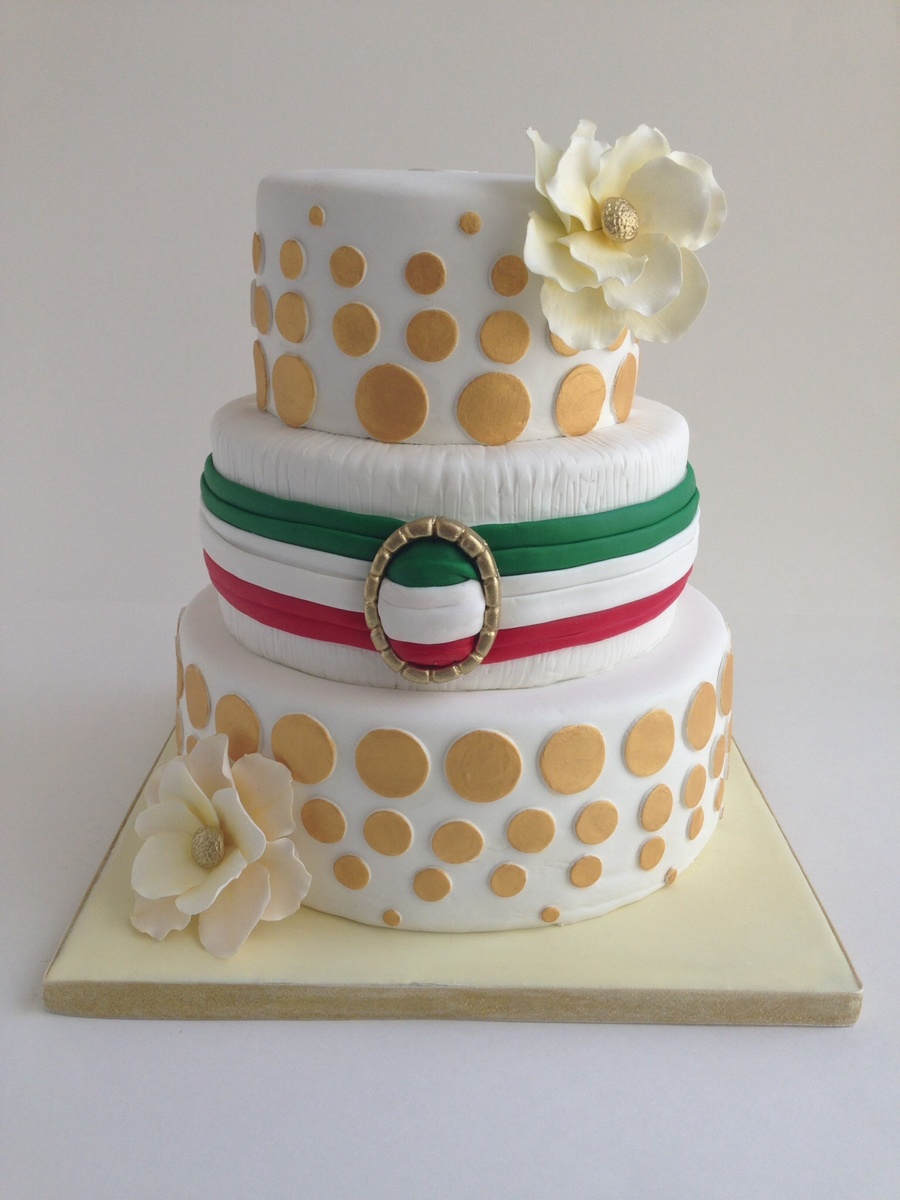 Italy And Fashion Inspired Cake Cakecentral Com