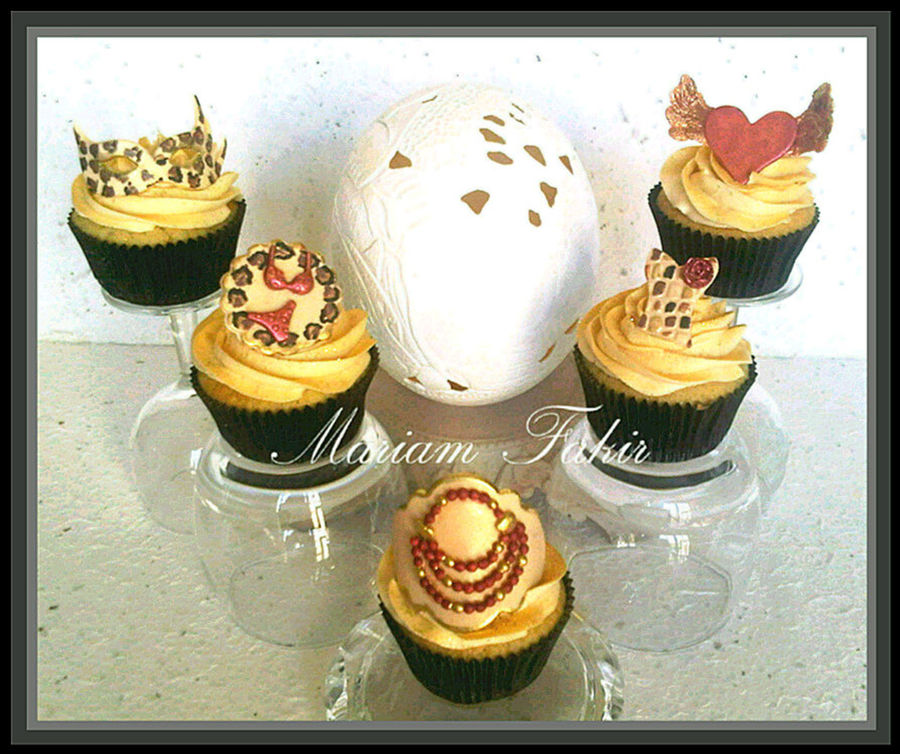 I Was Commissioned To Create Simple Cupcakes For A Bridal