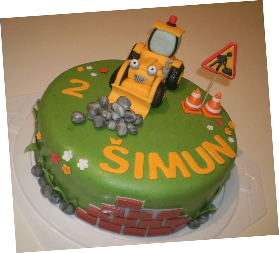Bob The Builder Digger Cake Bob The Builder Digger Cake
