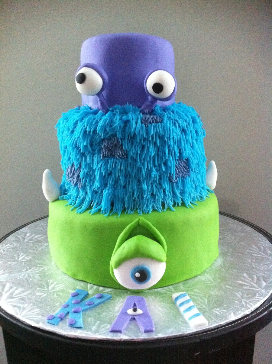 Monsters Inc Birthday Cake CakeCentral