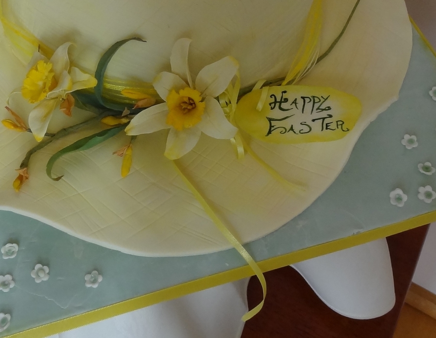 Easter With Cold Porcelain Daffodils