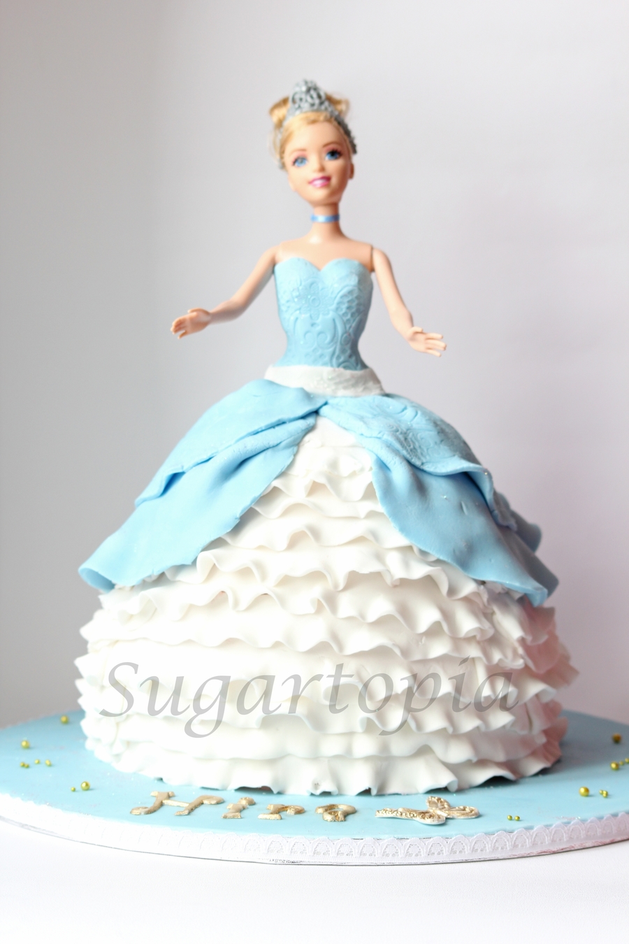 Cinderella Doll Cake - CakeCentral.com