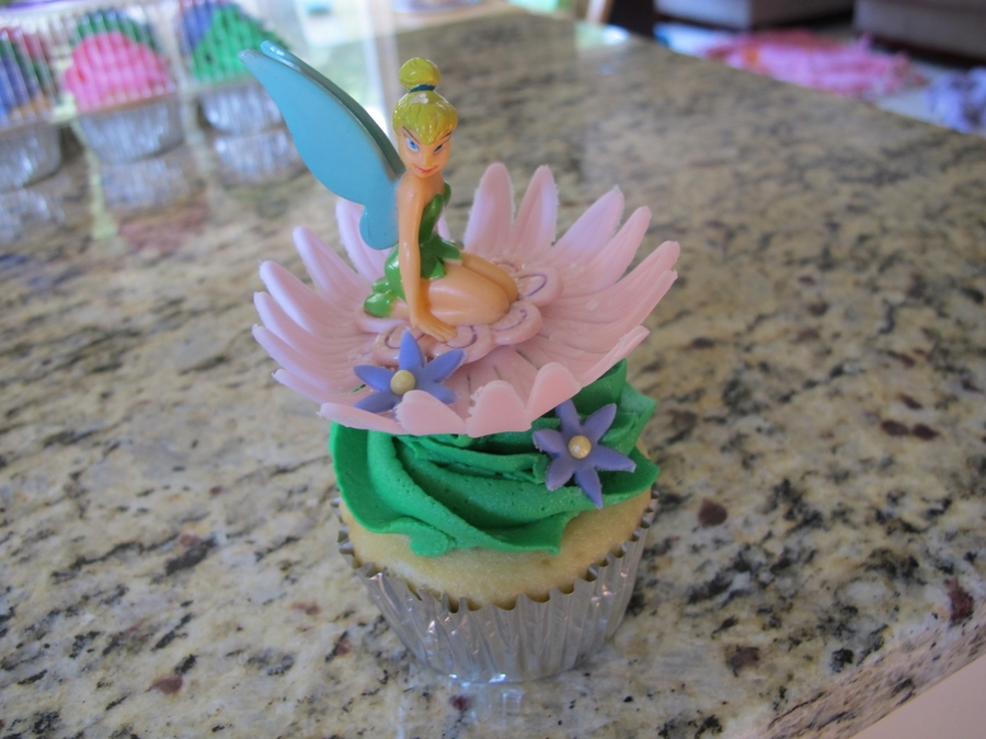 Tinkerbell Cupcakes
