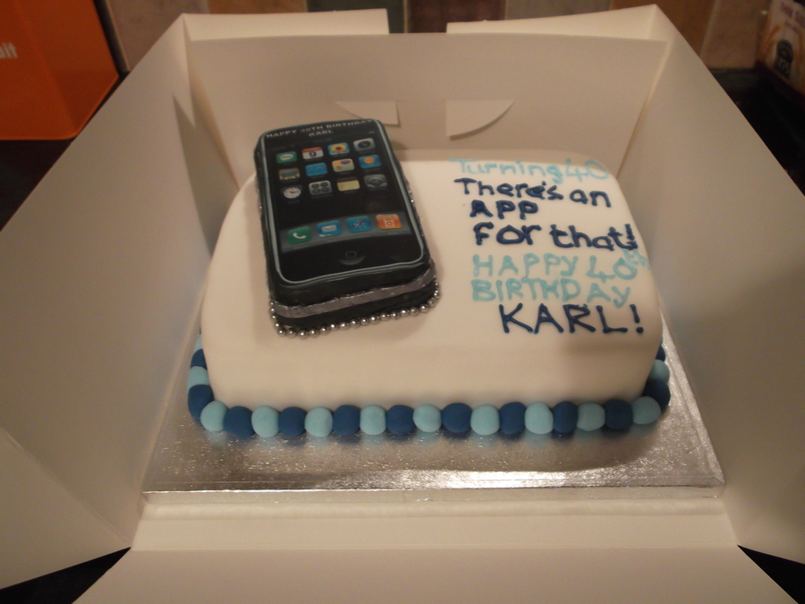 i phone cake cakecentral