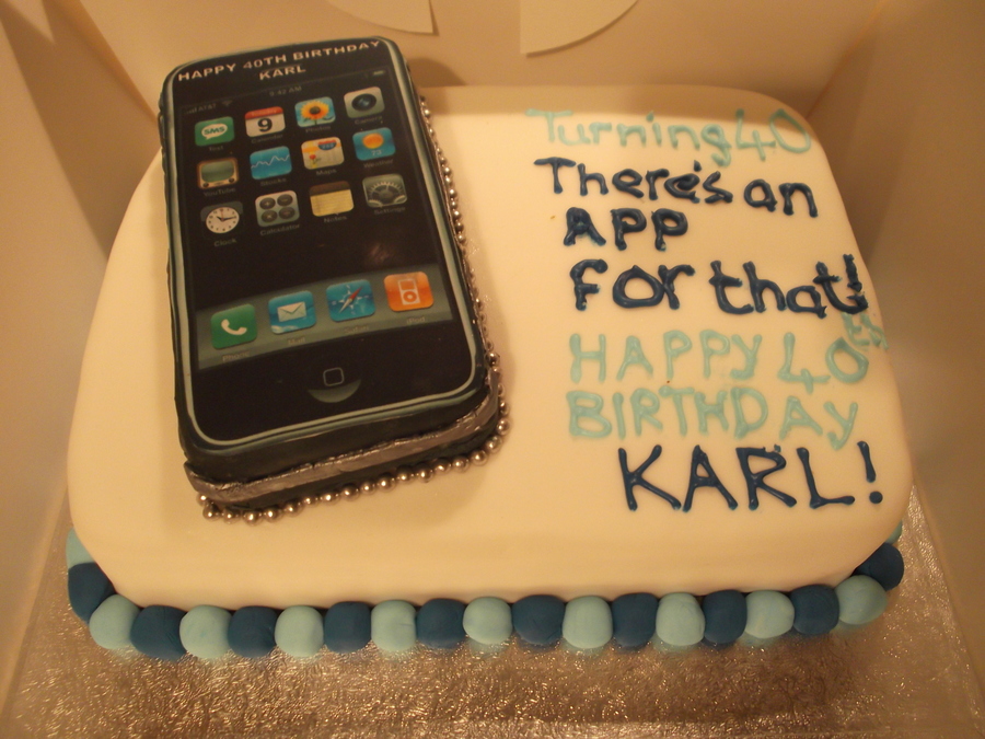 i phone cake cakecentral