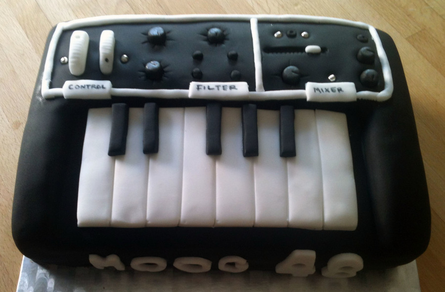 Keyboard Cake