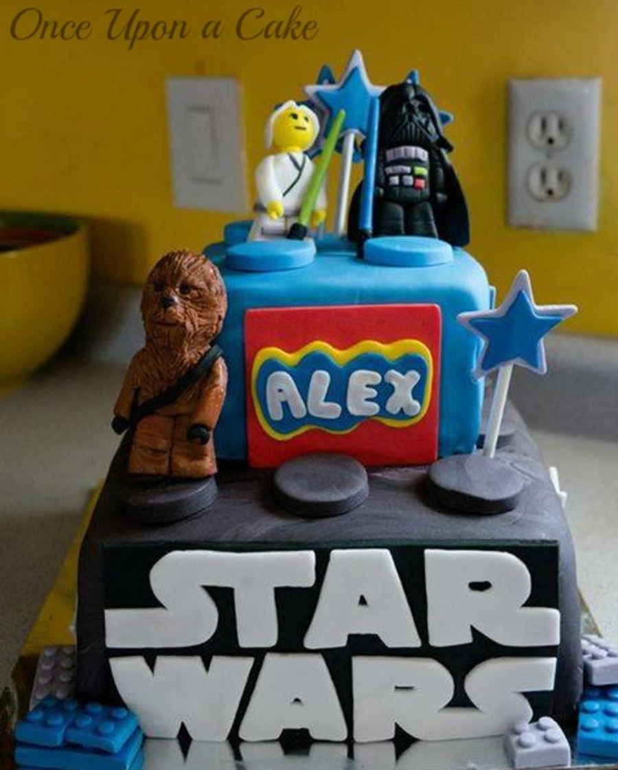 Lego Star Wars Cake Cakecentral Com