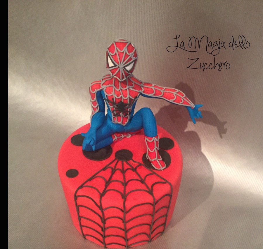 Spiderman Cake Topper Cakecentralcom