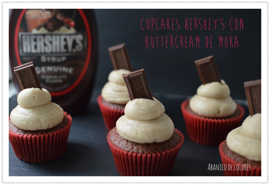 Hersheys Syrup Cupcakes With Moka Buttercream