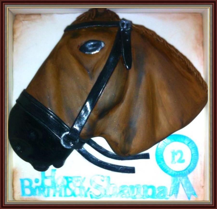 Horse Head Cake