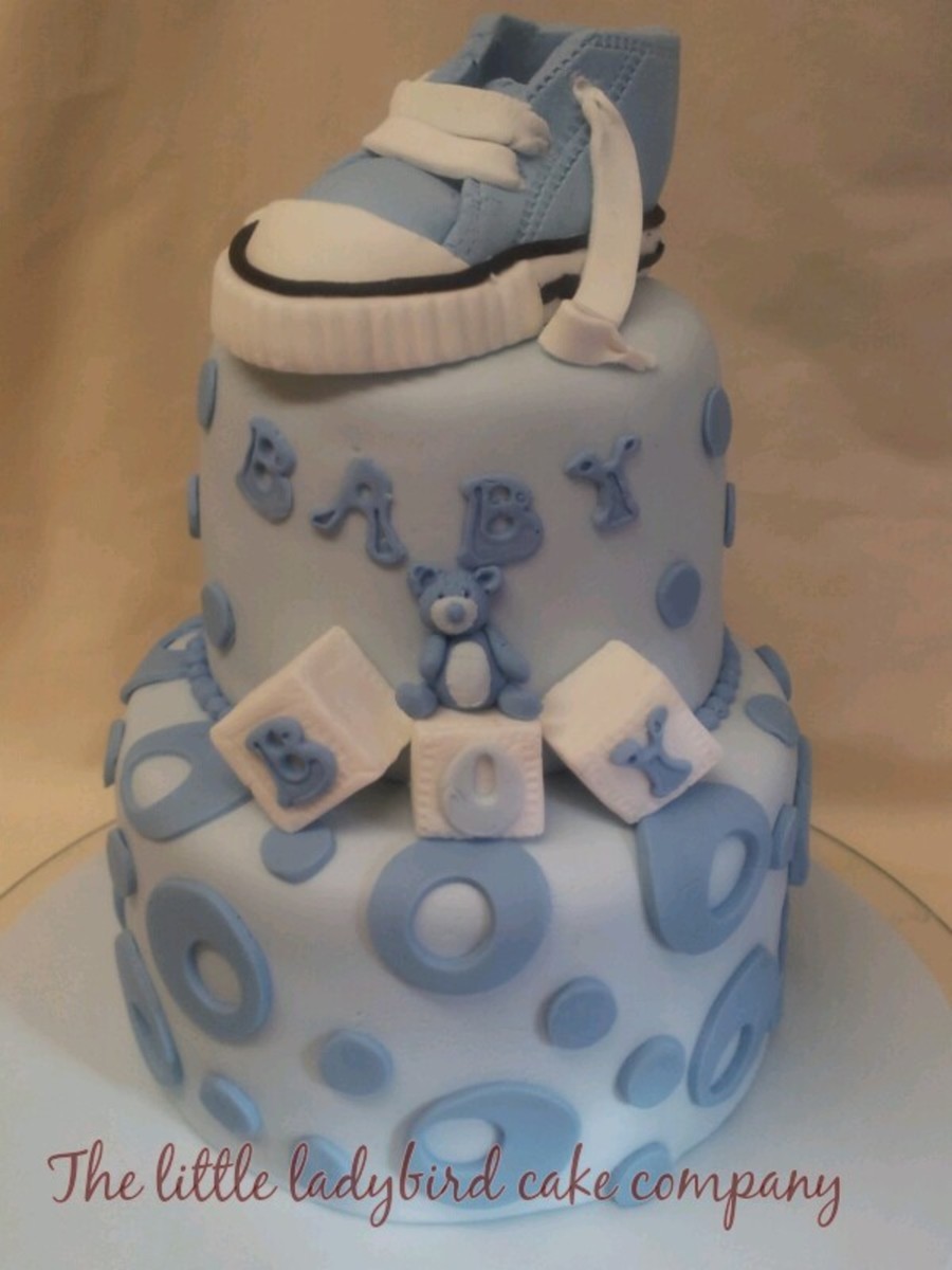 My First Converse Shoe For Baby Shower Cake Thank You For Looking And I