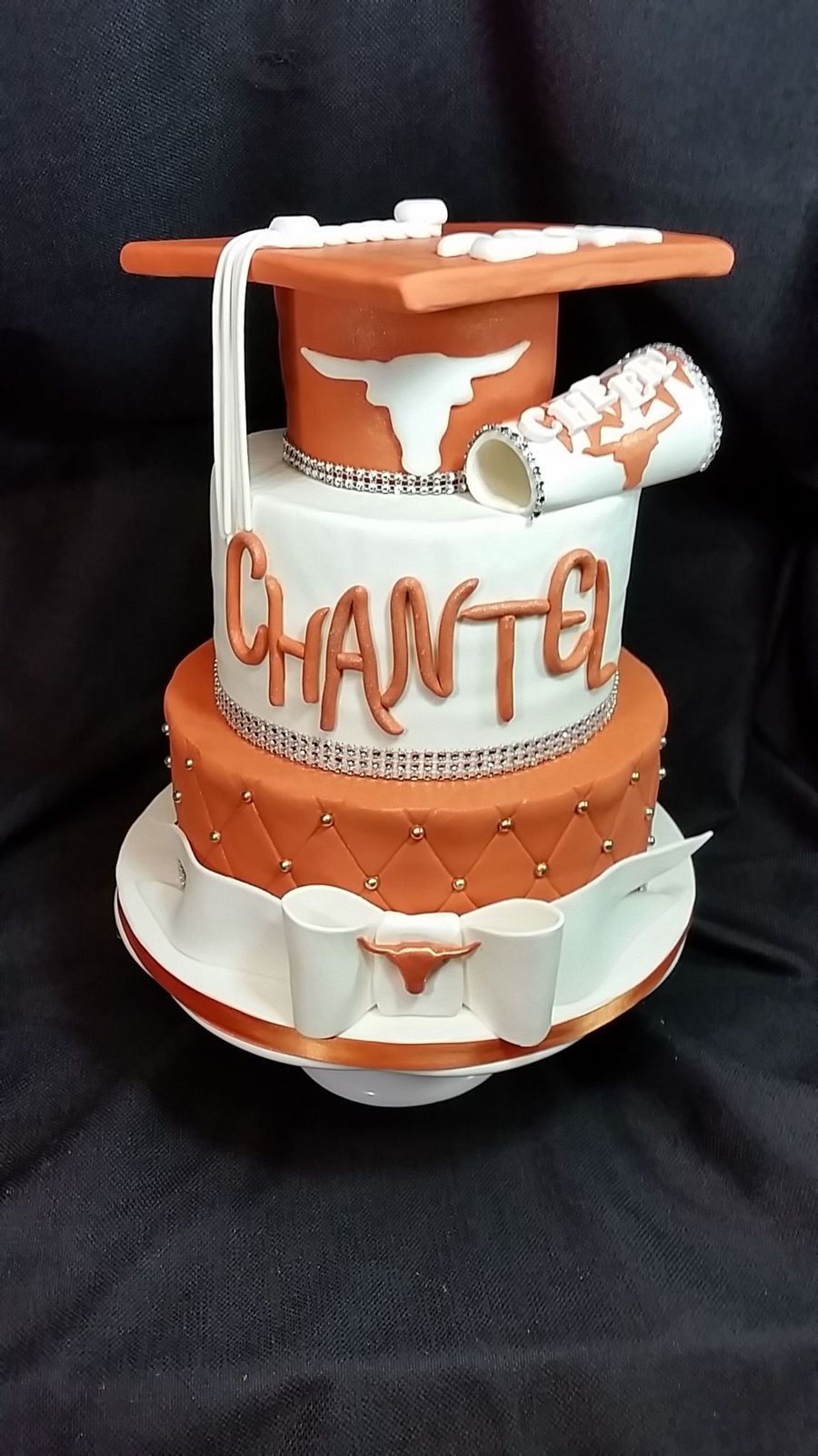Texas Longhorns Graduation Cake Cakecentral Com