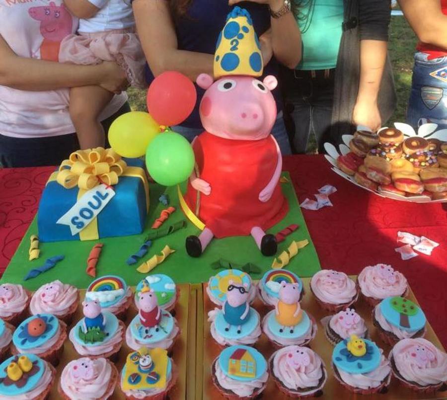 Peppa Pig St Birthday Cake Peppa Pig St Birthday Cake