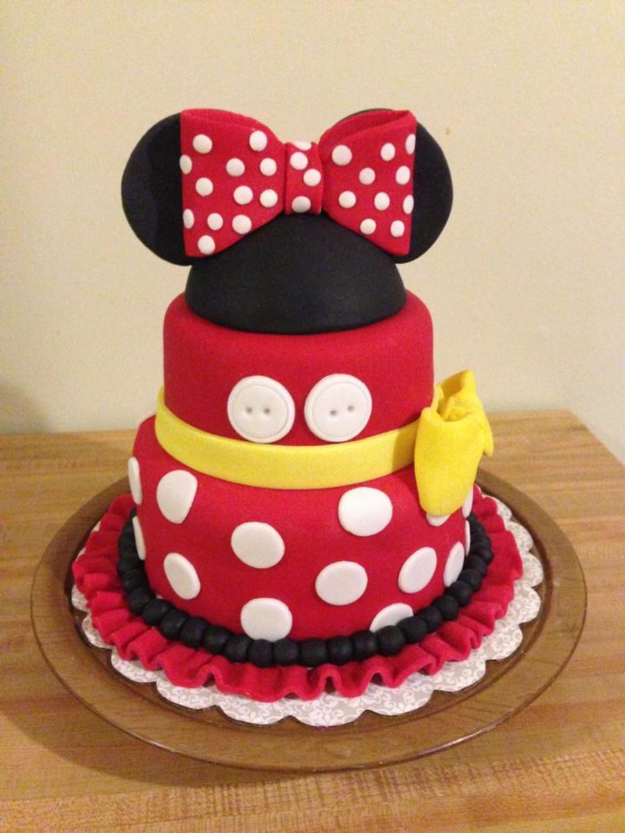 Minnie Mouse Birthday Cake CakeCentral