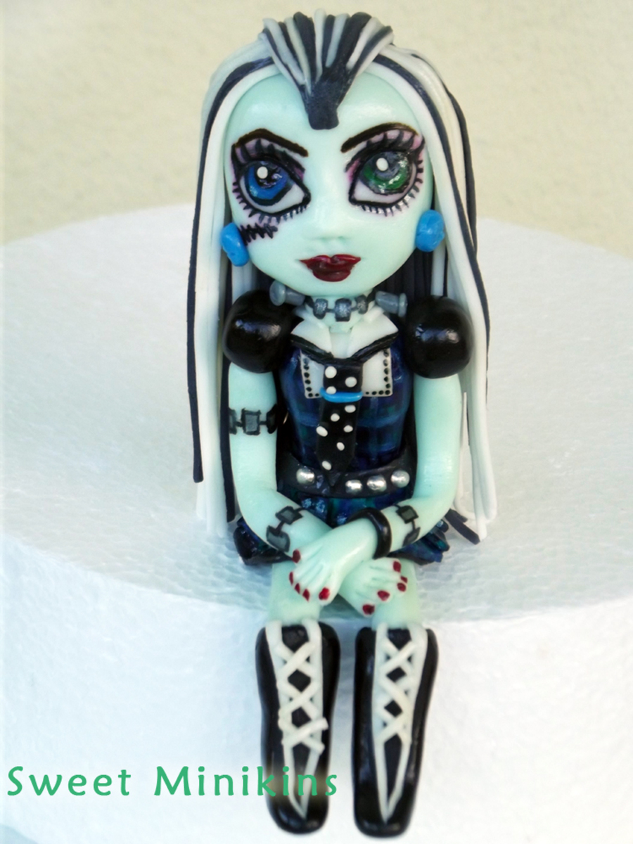 Monster High Frankie Cake Topper Monster High Frankie Cake Topper