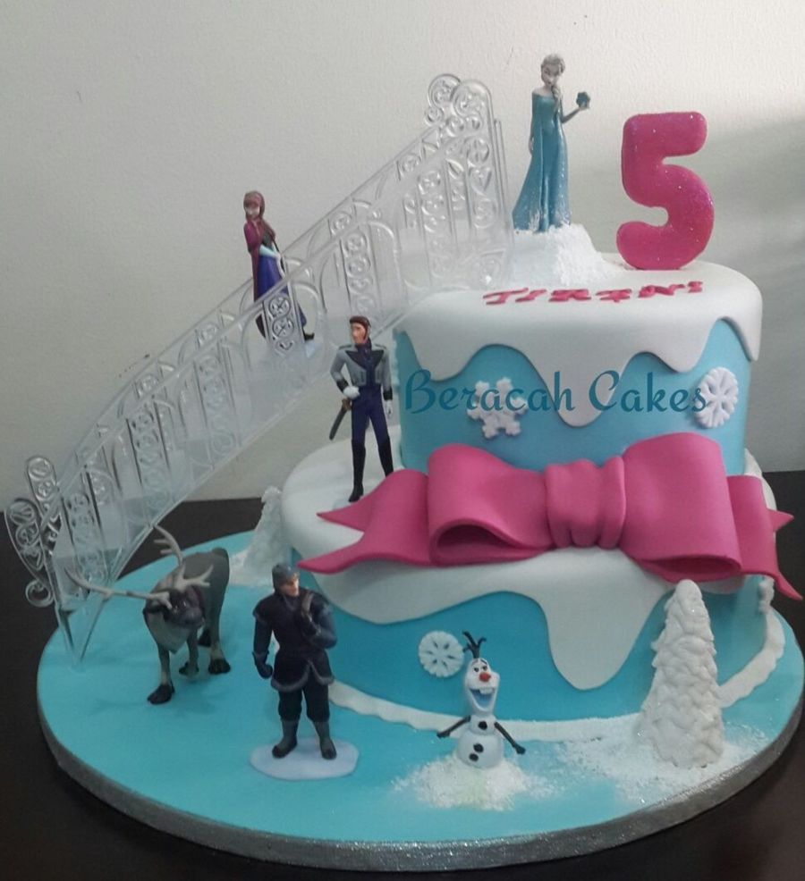 Frozen Themed Cake Cakecentralcom