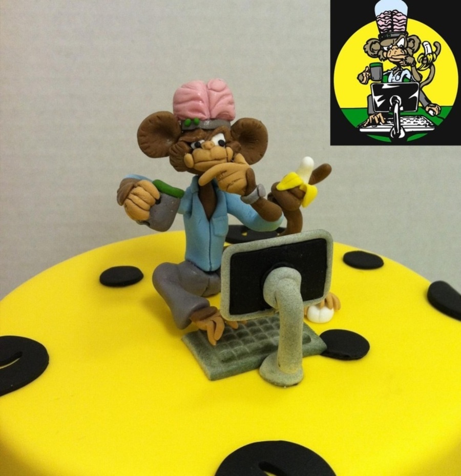 Fondant Tech Monkey