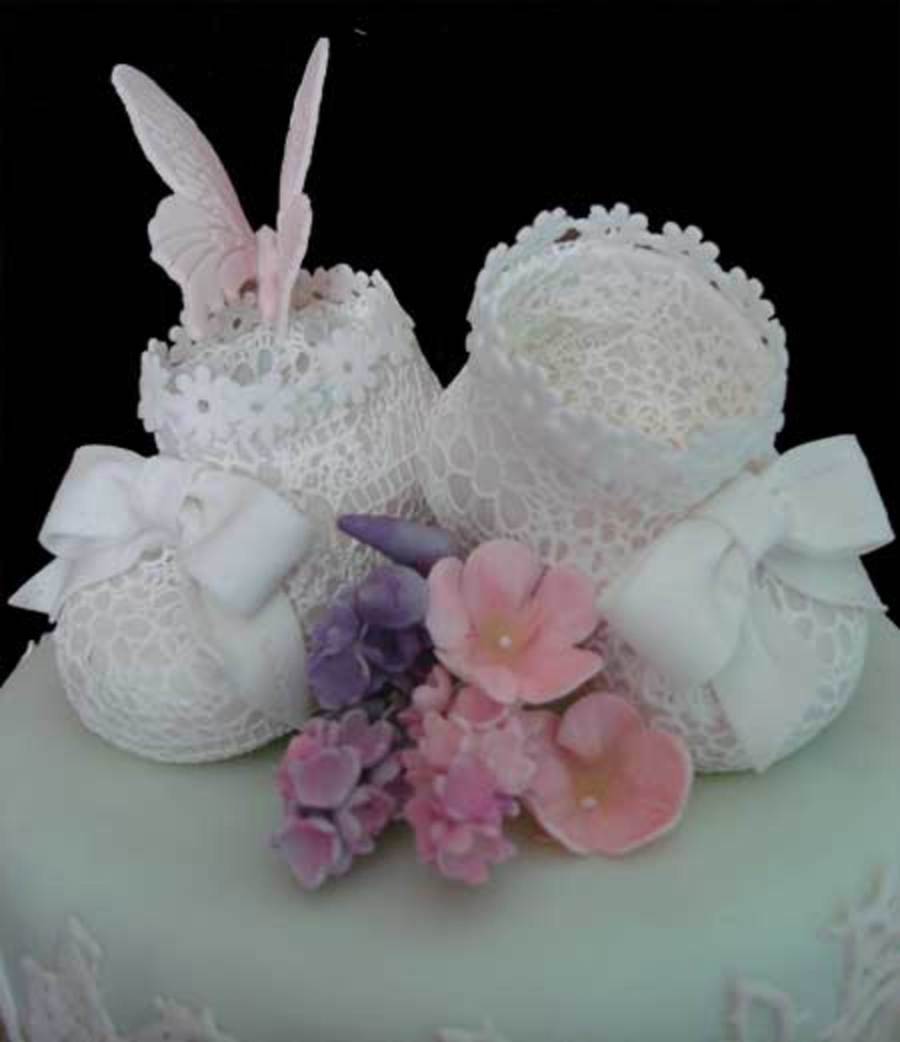 Baby Booties Sugar Lace